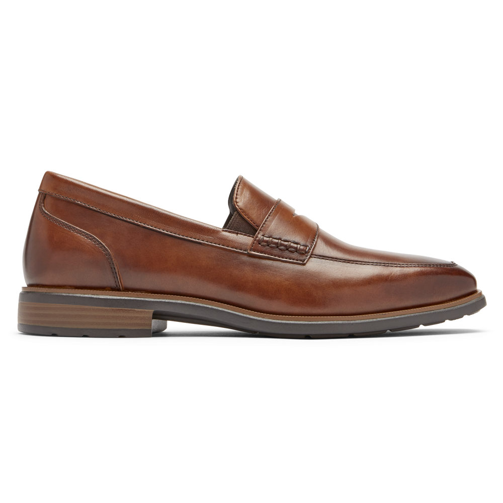 Mocassins Rockport Homem Marrom - Dres Sports Business 2 Penny - 84152NOLI